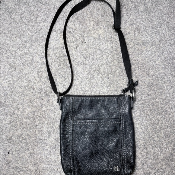 The Sak Black Leather Crossbody Bag – Minimalist Everyday - Picture 2 of 11